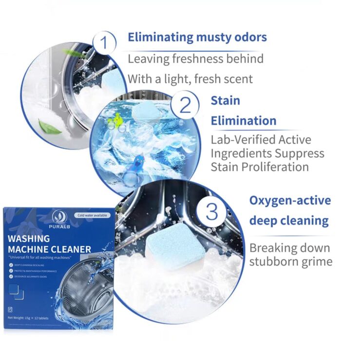 Washing Machine Cleaner Tablets - zhutu03