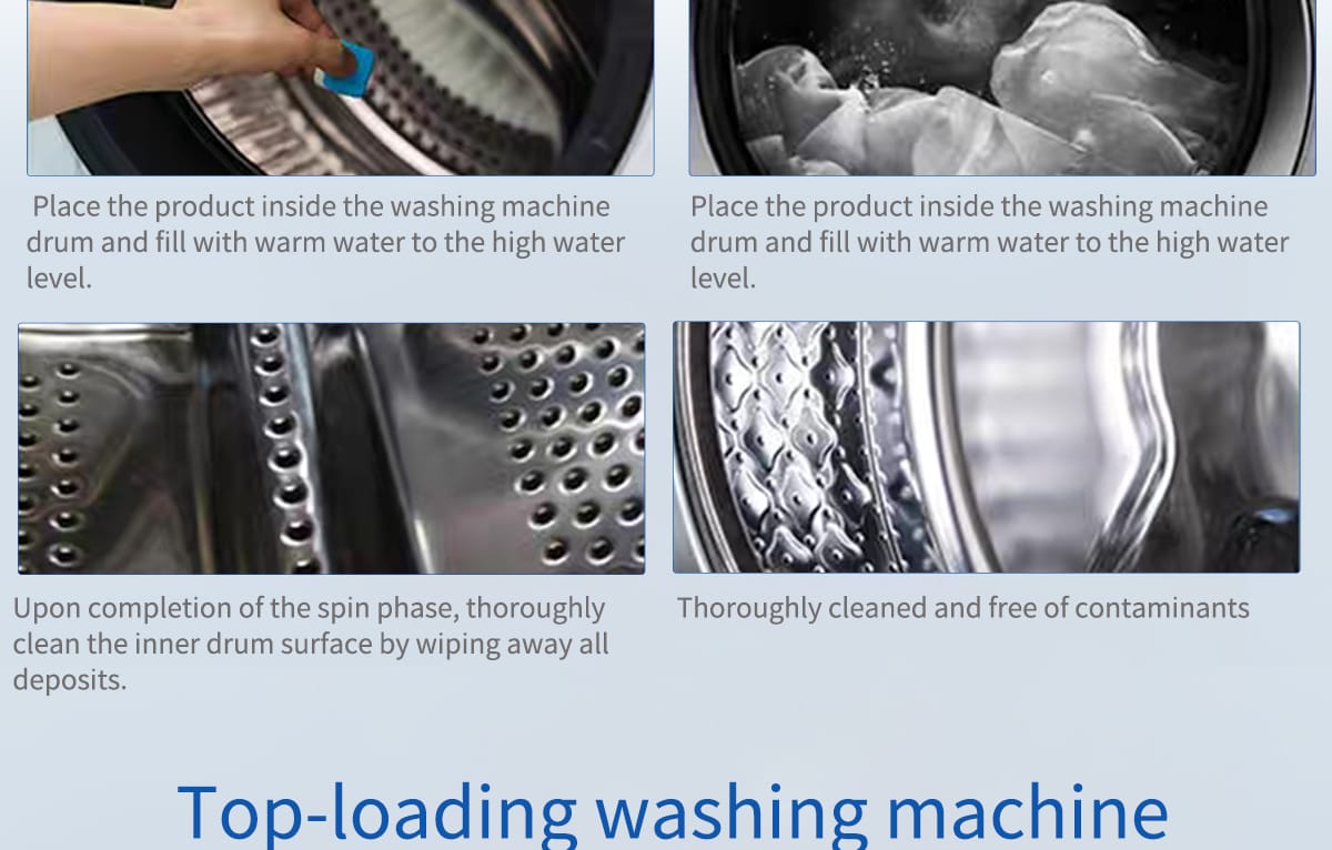 Washing Machine Cleaner Tablets 012